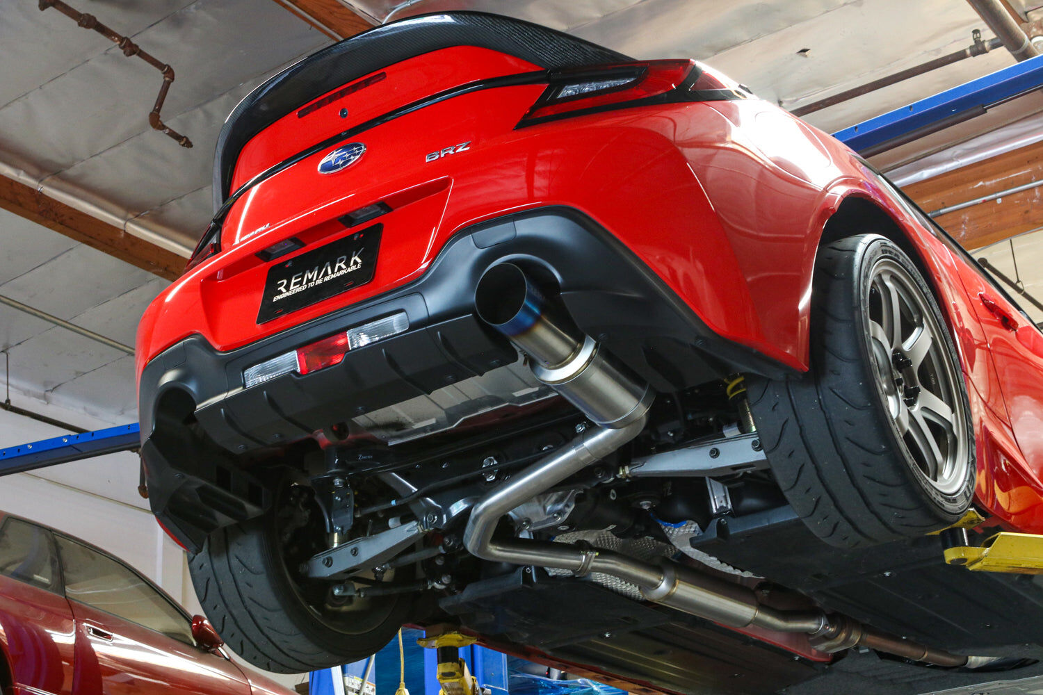 Remark Cat-Back Exhaust R1 Spec Single-Exit Full Titanium - Subaru BRZ / Toyota GR86 ZD8/ZN8 22+