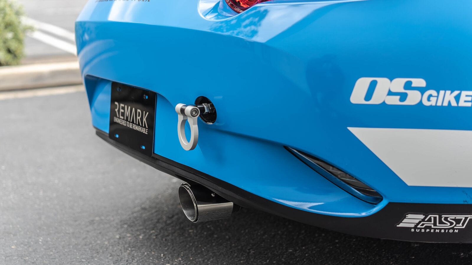 Remark Cat-Back Exhaust Stainless Steel Tip Cover - Mazda MX-5 ND 15+ (Manual)