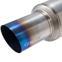 Remark Cat-Back Exhaust R1 Spec Single-Exit Titanium - Nissan 370Z Z34 09-22