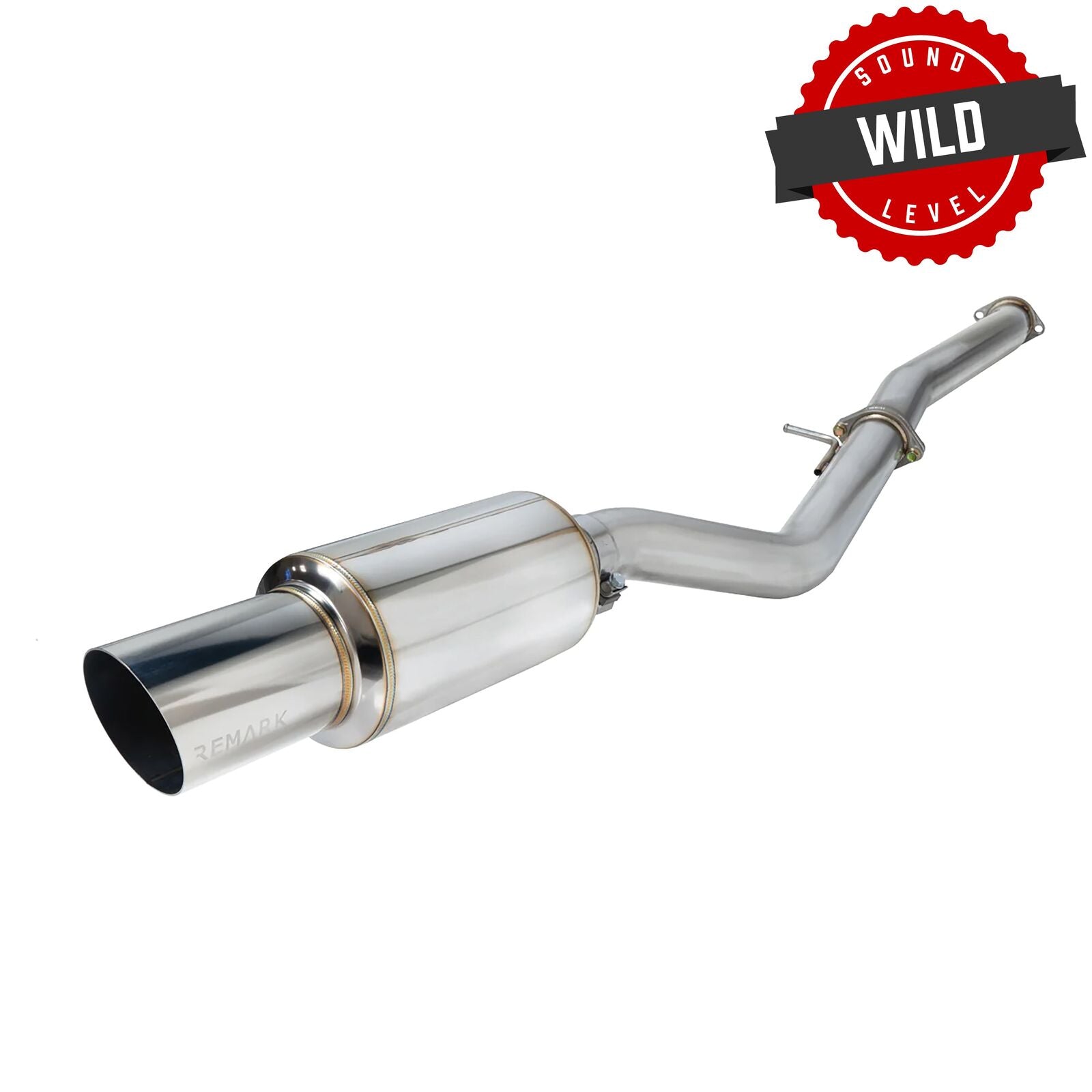 Remark Cat-Back Exhaust R1 Spec Single-Exit Stainless - Nissan 370Z Z34 09-22 (RK-C1076N-01) - Remark - Revzone