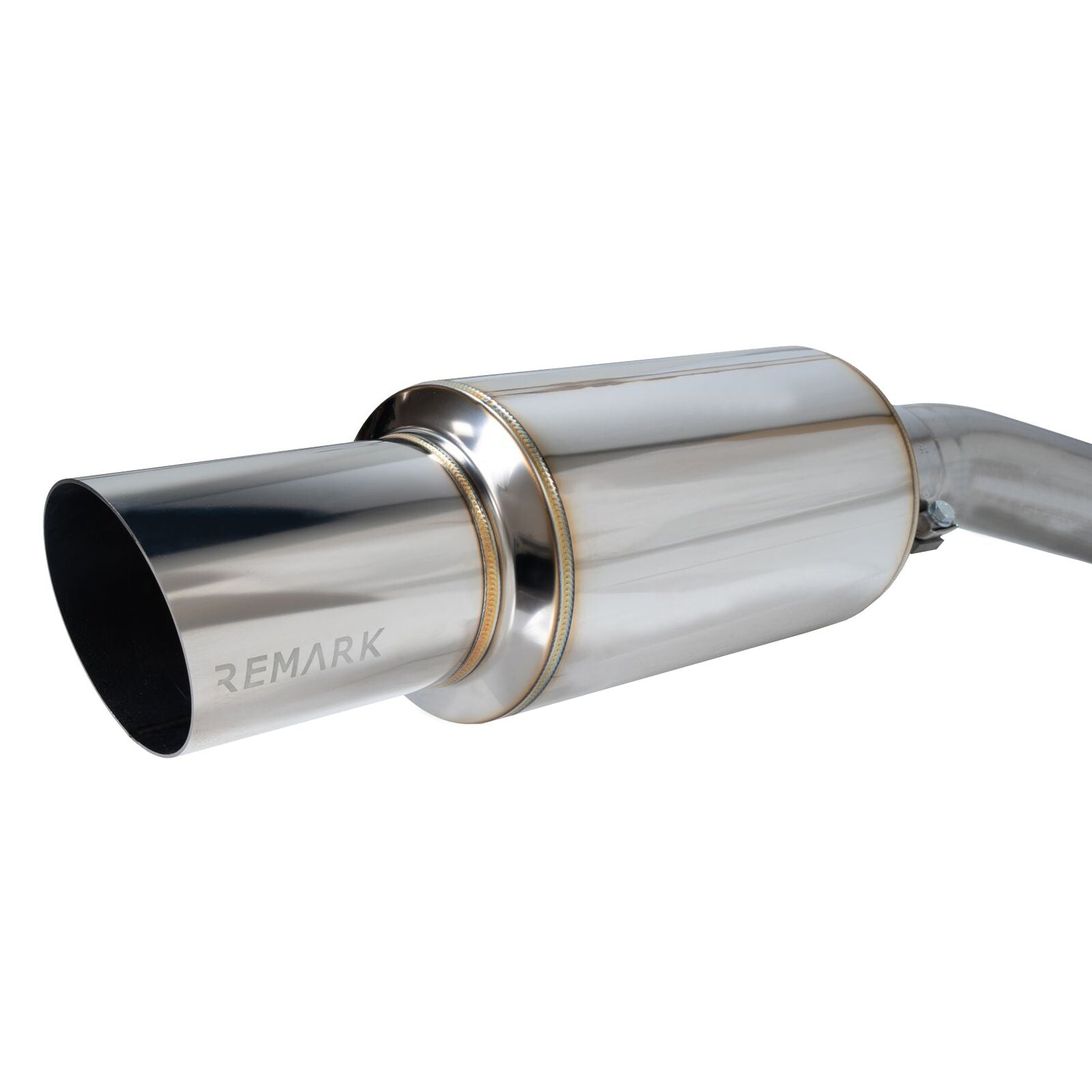 Remark Cat-Back Exhaust R1 Spec Single-Exit Stainless - Nissan 370Z Z34 09-22