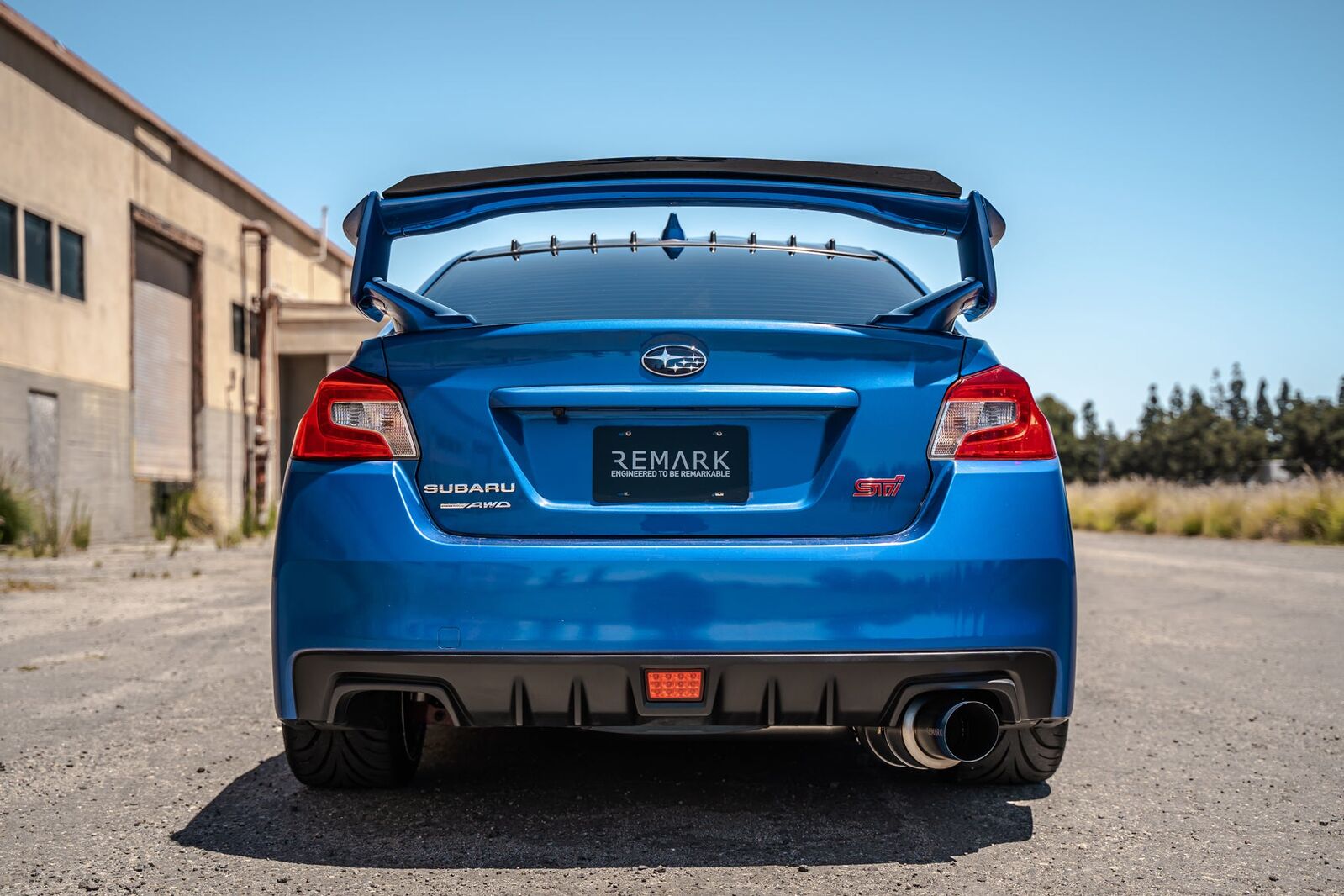 Remark Cat-Back Exhaust R1 Spec Single-Exit Stainless - Subaru WRX/WRX STI VA 15-21