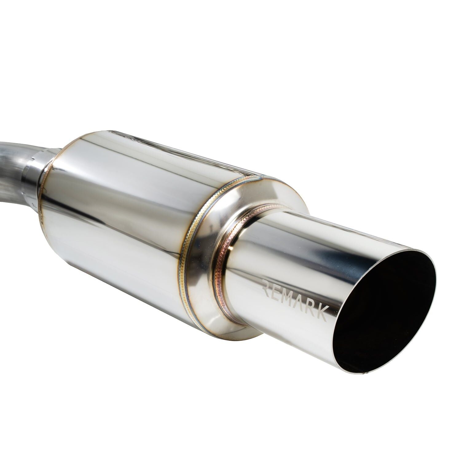 Remark Cat-Back Exhaust R1 Spec Single-Exit Stainless - Subaru WRX/WRX STI VA 15-21