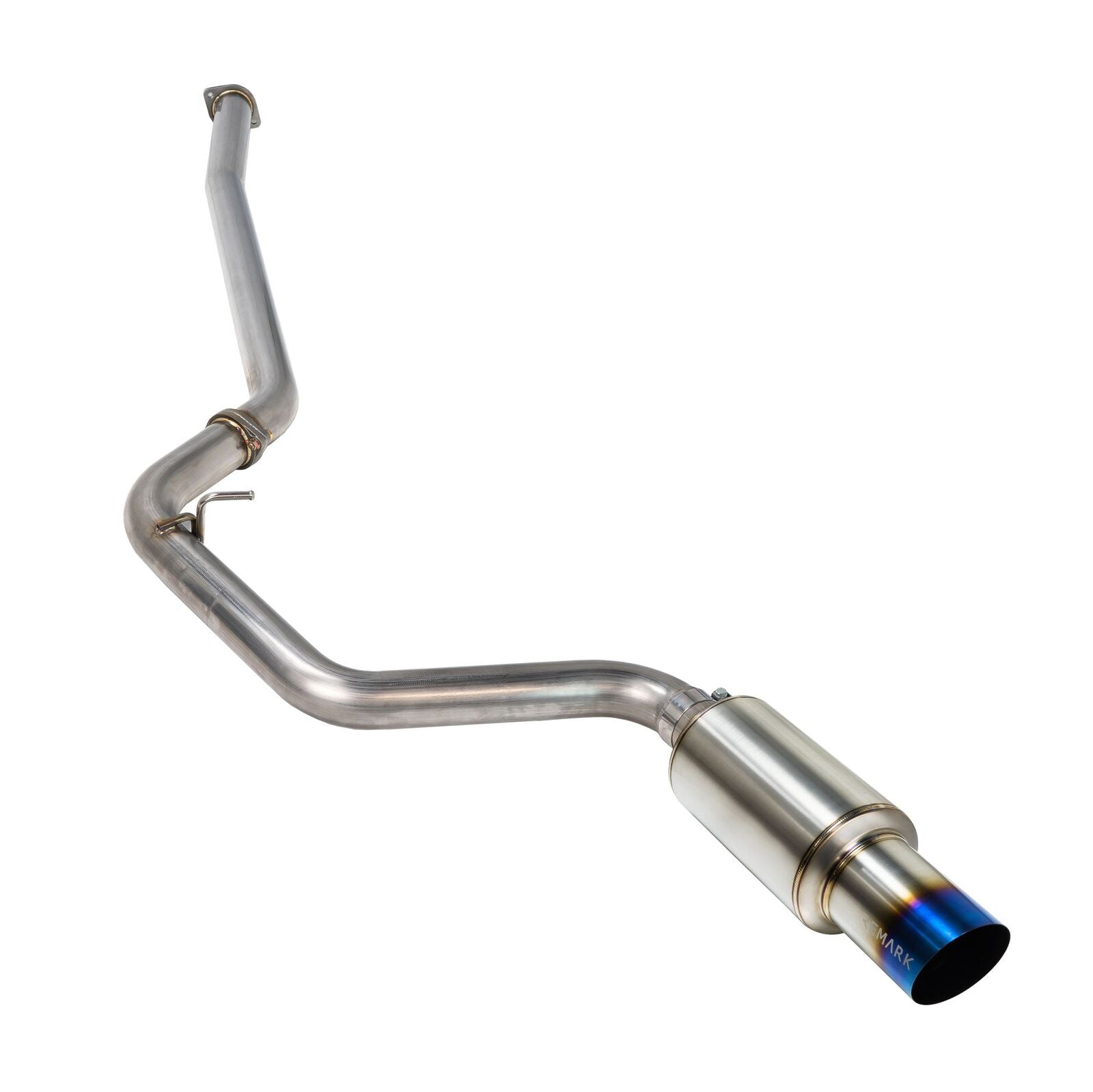 Remark Cat-Back Exhaust R1 Spec Single-Exit Titanium - Subaru WRX/WRX STI GR/GH 08-14 (Hatch) (RK-C1076S-02T) - Remark - Revzone