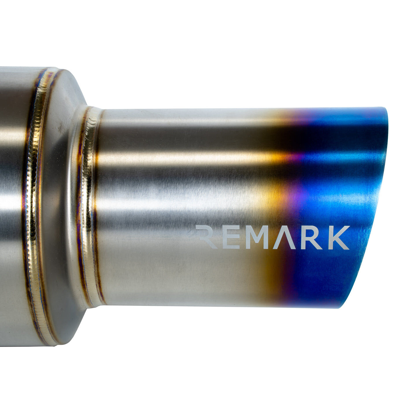 Remark Cat-Back Exhaust R1 Spec Single-Exit Titanium - Subaru WRX/WRX STI GR/GH 08-14 (Hatch)