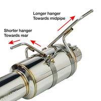 Remark Cat-Back Exhaust R1 Spec Single-Exit Full Titanium (Resonated) - Subaru WRX VB 22+