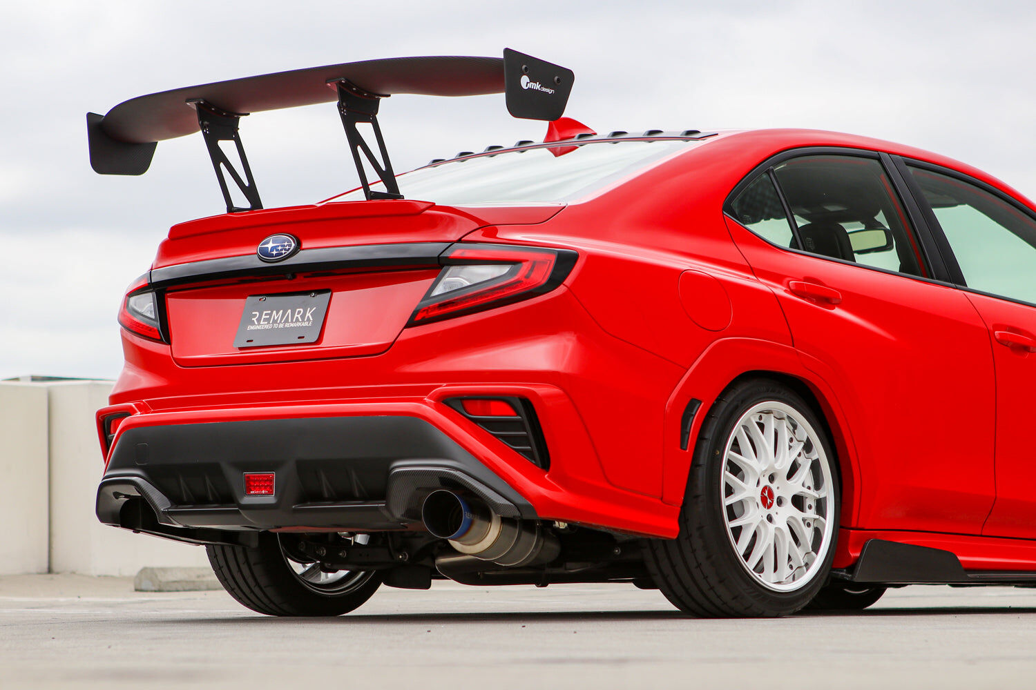 Remark Cat-Back Exhaust R1 Spec Single-Exit Full Titanium - Subaru WRX VB 22+