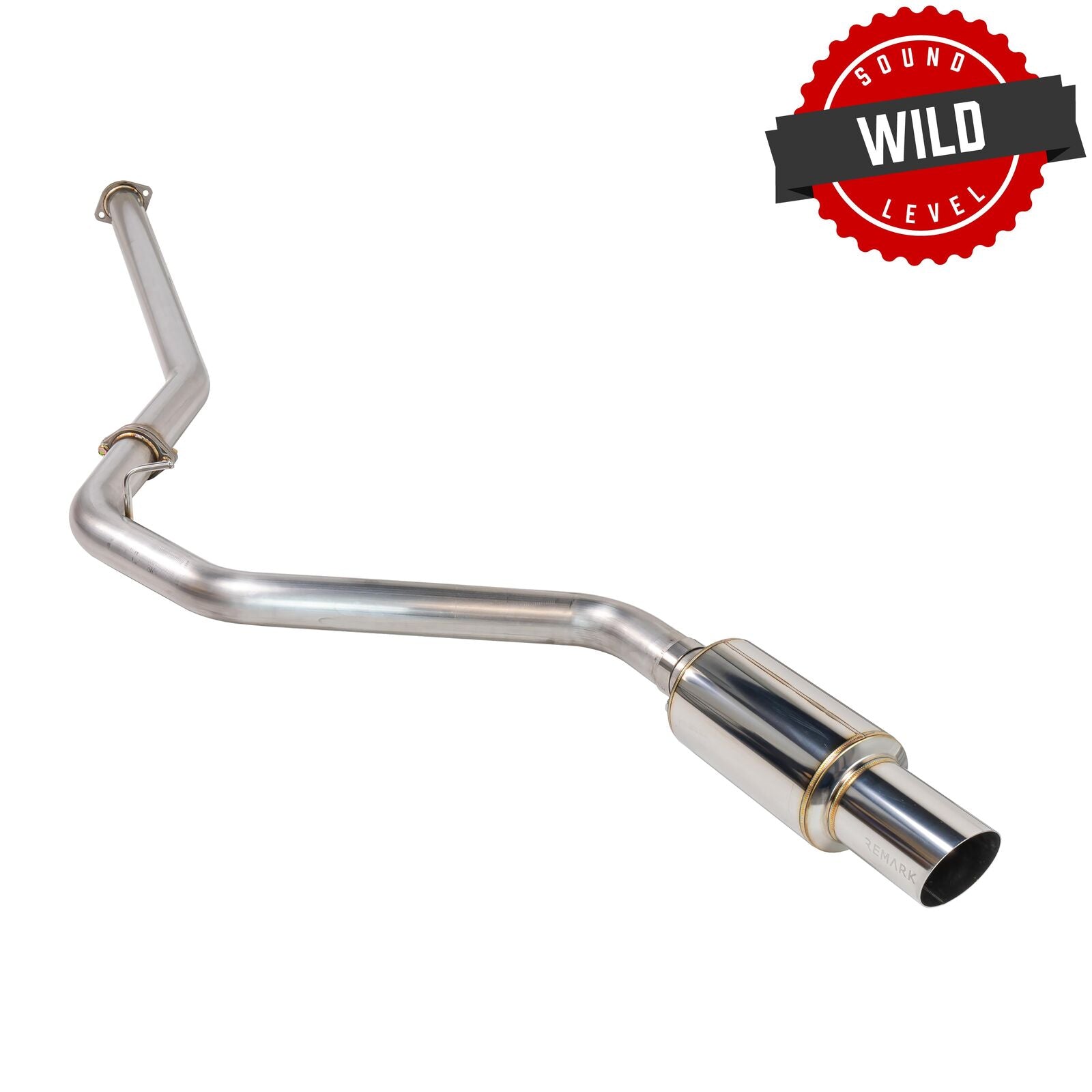 Remark Cat-Back Exhaust R1 Spec Single-Exit Stainless - Subaru WRX VB 22+ (RK-C1076S-03) - Remark - Revzone