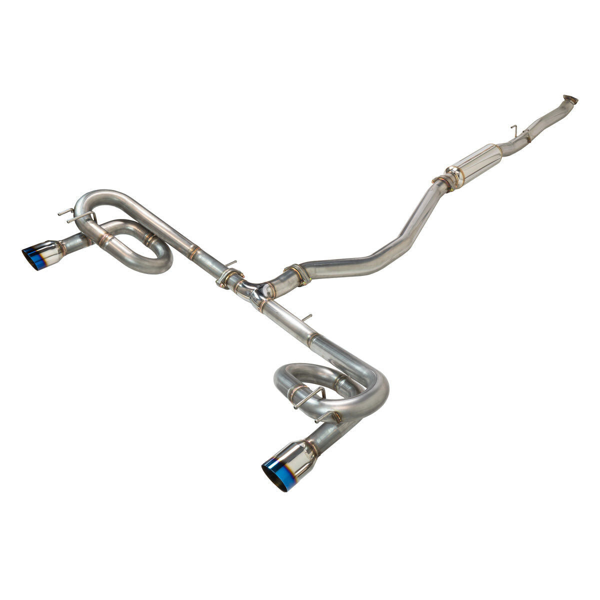 Remark Cat-Back Exhaust Burnt Stainless Tips - Honda Civic Si, Touring, EX FE1 22+ / Acura Integra DE4 22+ (RK-C2063H-08T) - Remark - Revzone