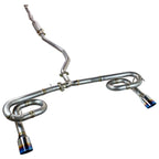 Remark Cat-Back Exhaust Link Loop Spec Dual Burnt Stainless Tips - Honda Civic Sport Sedan FE2 22+ (RK-C2063H-11T) - Remark - Revzone