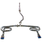 Remark Cat-Back Exhaust Link Loop Spec Dual Burnt Stainless Tips - Honda Civic Sport Sedan FE2 22+