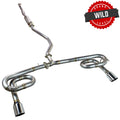 Remark Cat-Back Exhaust Link Loop Spec Dual Stainless Steel Tips - Honda Civic Sport Sedan FE2 22+ (RK-C2063H-11) - Remark - Revzone