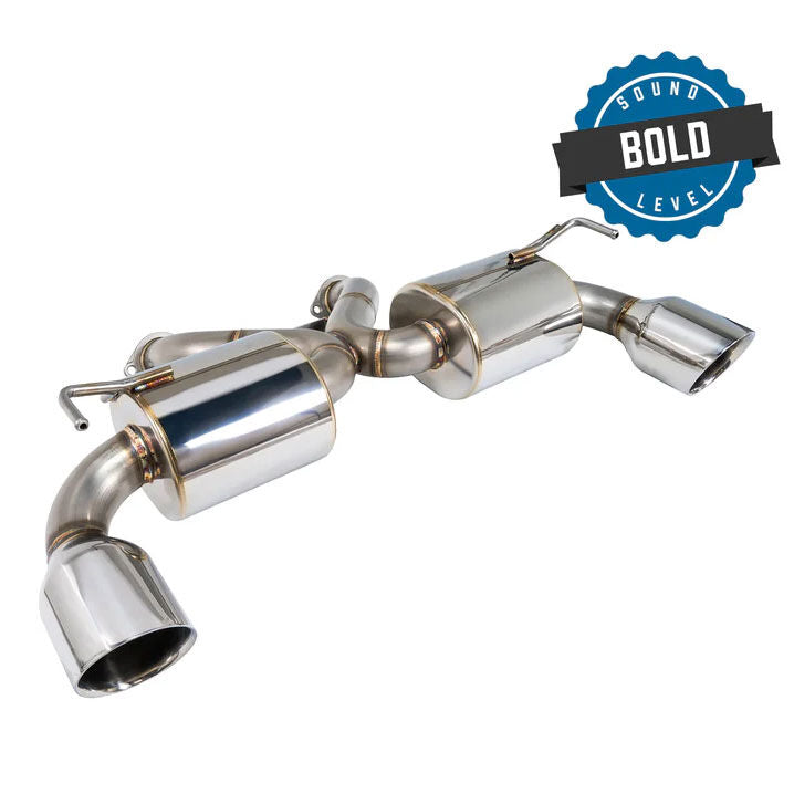 Remark Cat-Back Exhaust Stainless Double Wall Tip - Nissan 370Z Z34 09-22 (RK-C2063N-01) - Remark - Revzone