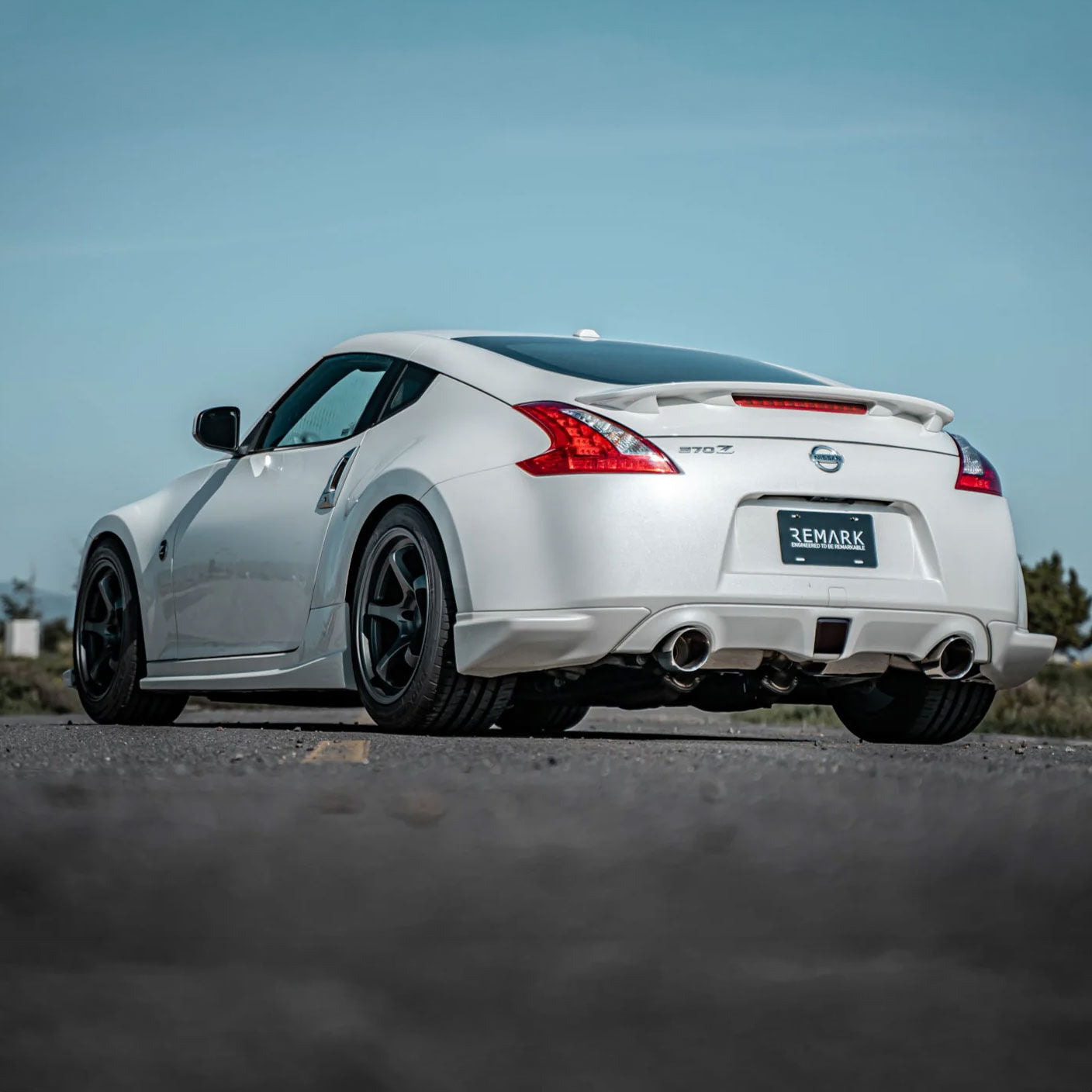 Remark Cat-Back Exhaust Stainless Double Wall Tip - Nissan 370Z Z34 09-22