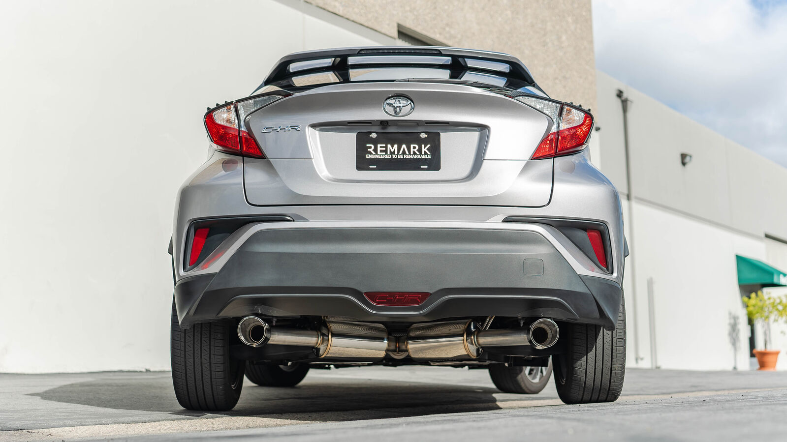 Remark Cat-Back Exhaust Stainless Steel Tip Cover - Toyota C-Hr AX10 17+