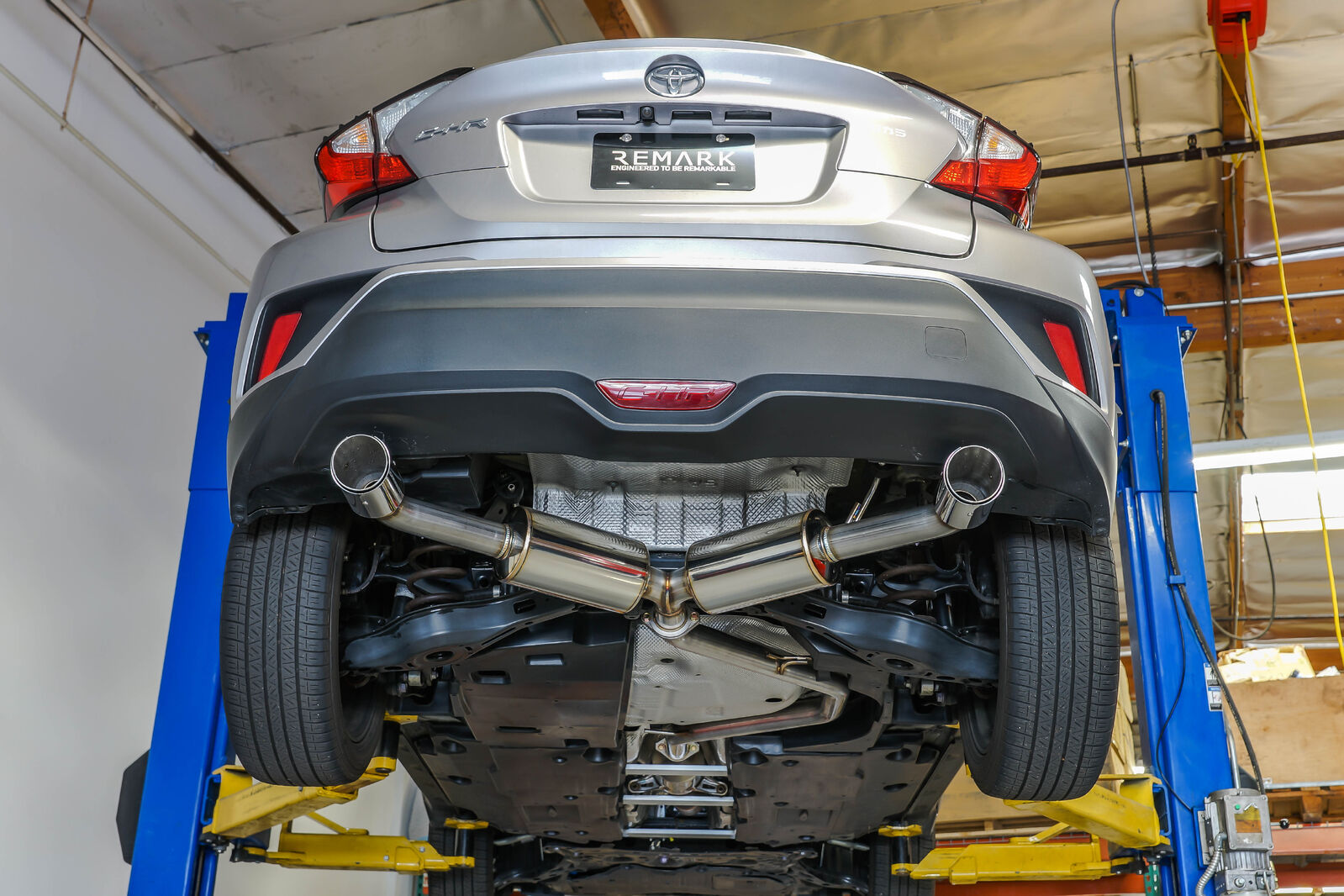 Remark Cat-Back Exhaust Stainless Steel Tip Cover - Toyota C-Hr AX10 17+
