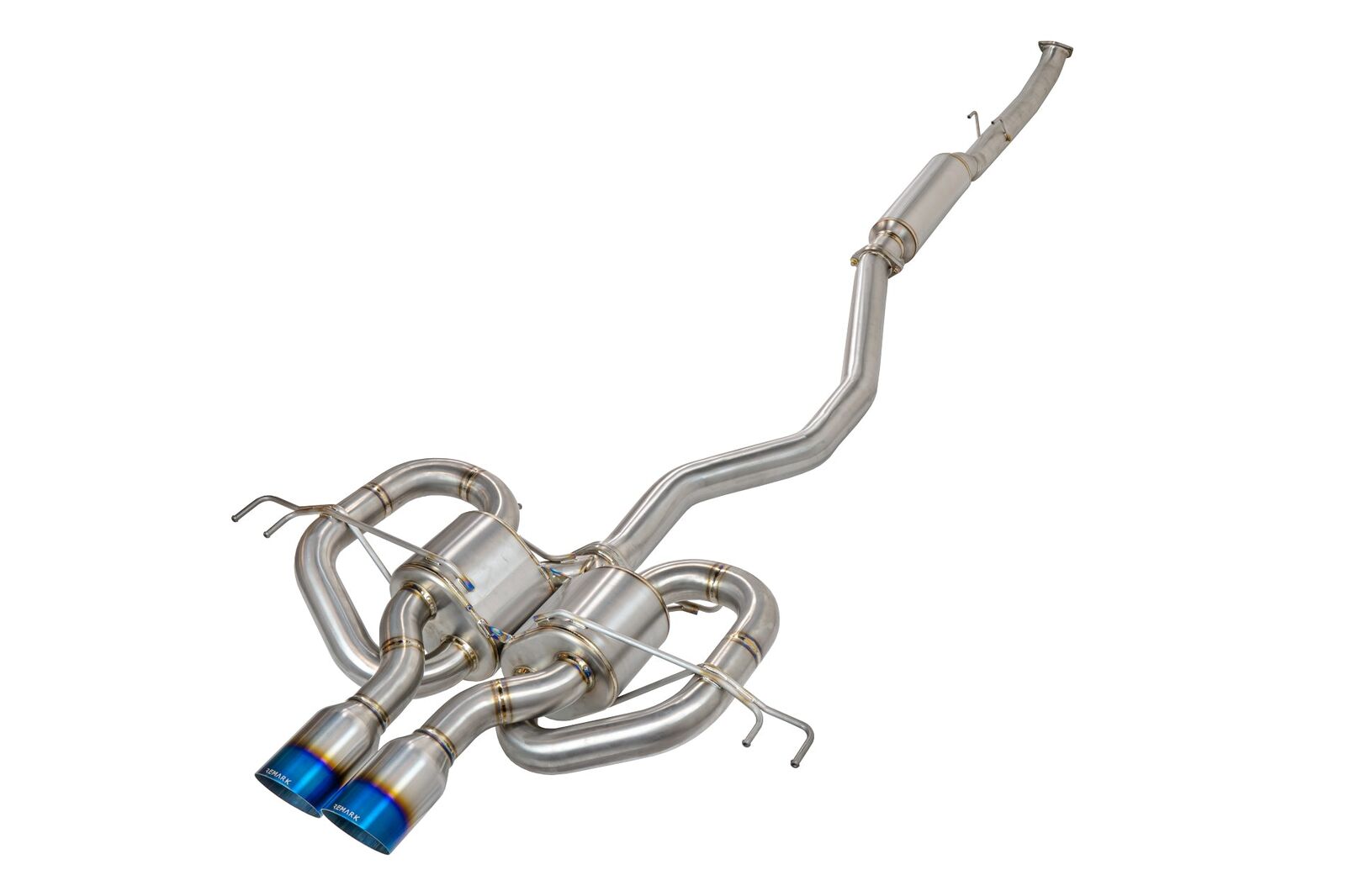 Remark Cat-Back Exhaust Spec II Link Loop Spec Full Titanium - Honda Civic Type R FK8 17-21