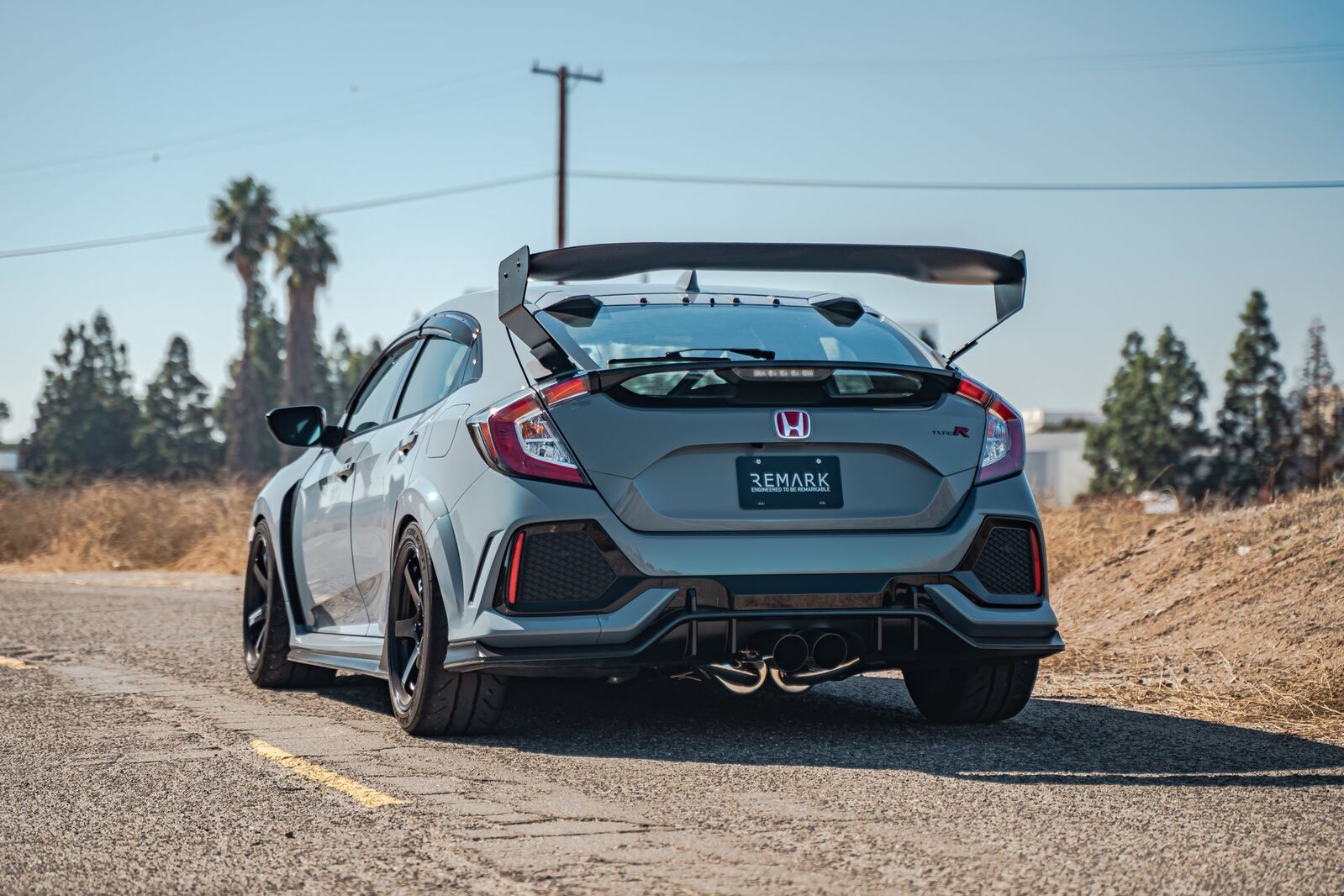 Remark Cat-Back Exhaust Spec II Link Loop Spec - Honda Civic Type R FK8 17-21