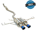 Remark Cat-Back Exhaust Full Titanium (Resonated) - Honda Civic Type R FK8 17-21 (RK-C2076H-01TC) - Remark - Revzone