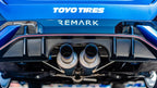 Remark Cat-Back Exhaust Full Titanium (Non-Resonated) - Honda Civic Type R FK8 17-21