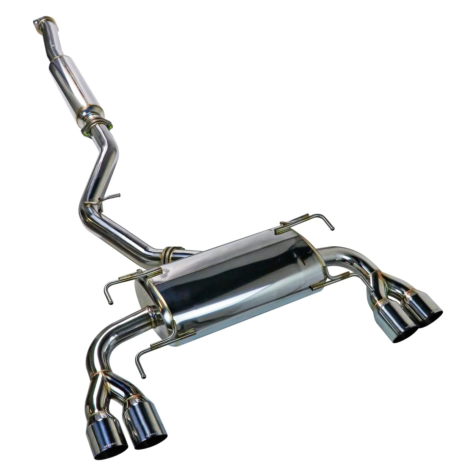 Remark Cat-Back Exhaust Touring Spec Stainless - Subaru WRX/WRX STI GR/GH 08-14 (Hatch) (RK-C2076S-02) - Remark - Revzone