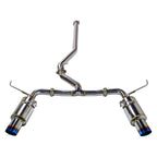 Remark Cat-Back Exhaust Dual R1 Spec Burnt Stainless (Non-Resonated) - Subaru WRX VB 22+
