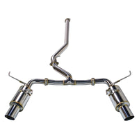 Remark Cat-Back Exhaust Dual R1 Spec Stainless (Non-Resonated) - Subaru WRX VB 22+