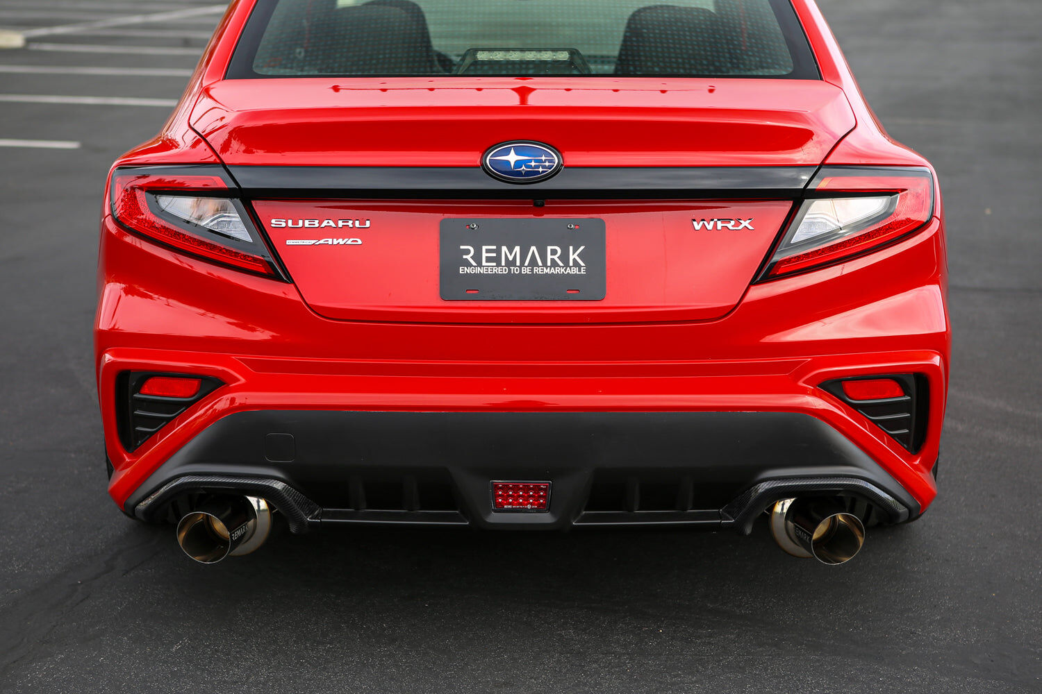 Remark Cat-Back Exhaust Dual R1 Spec Stainless (Non-Resonated) - Subaru WRX VB 22+