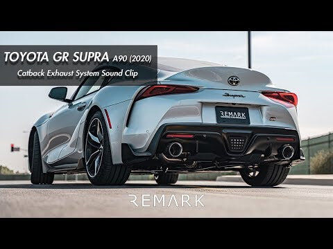 Remark Cat-Back Exhaust True Titanium Tip Cover - Toyota Supra DB42 20+