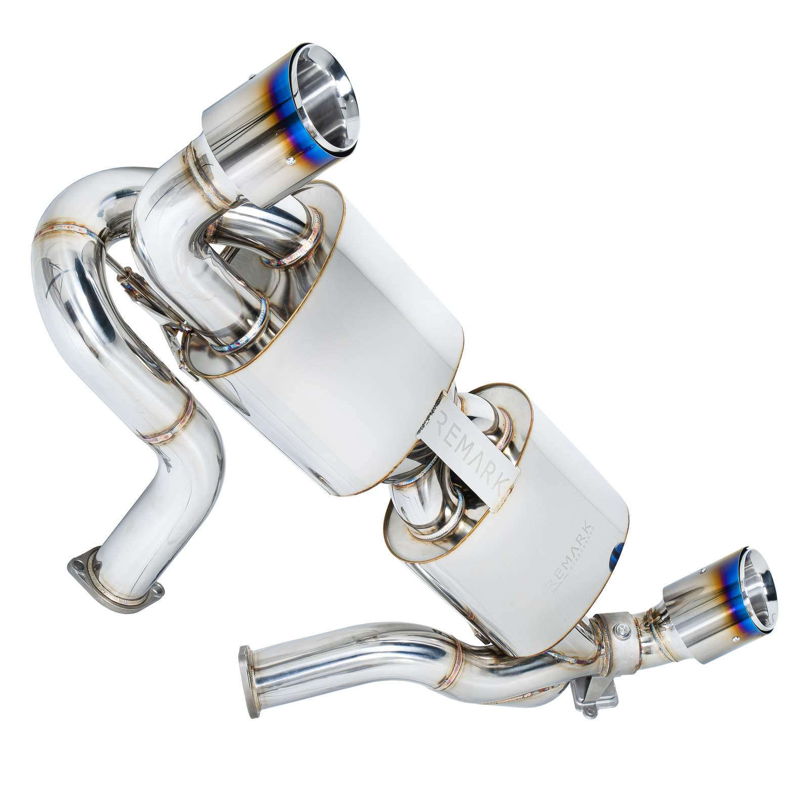Remark Cat-Back Exhaust True Titanium Tip Cover - Toyota Supra DB42 20+