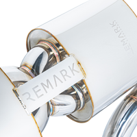 Remark Cat-Back Exhaust True Titanium Tip Cover - Toyota Supra DB42 20+