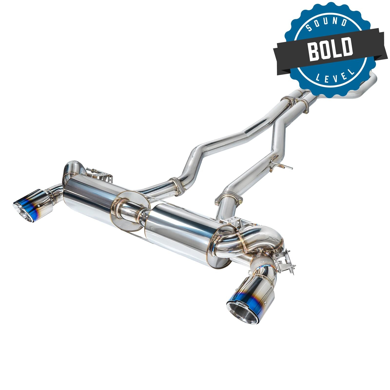 Remark Cat-Back Exhaust True Titanium Tip Cover - Toyota Supra DB42 20+ (RK-C2076T-04) - Remark - Revzone