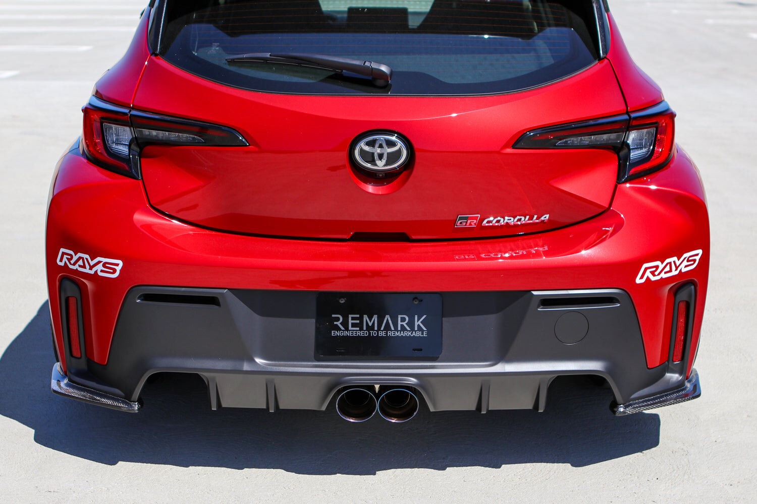 Remark Cat-Back Exhaust Elite Spec Dual Tips Center Exit Stainless Steel (Resonated) - Toyota GR Corolla GZEA14 23+