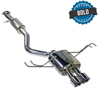 Remark Cat-Back Exhaust Elite Spec Dual Tips Center Exit Stainless Steel (Resonated) - Toyota GR Corolla GZEA14 23+ (RK-C2076T-05C) - Remark - Revzone