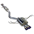 Remark Cat-Back Exhaust Elite Spec Dual Tips Center Exit Burnt Stainless Steel (Resonated) - Toyota GR Corolla GZEA14 23+ (RK-C2076T-05TC) - Remark - Revzone