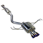 Remark Cat-Back Exhaust Elite Spec Dual Tips Center Exit Burnt Stainless Steel (Resonated) - Toyota GR Corolla GZEA14 23+ (RK-C2076T-05TC) - Remark - Revzone