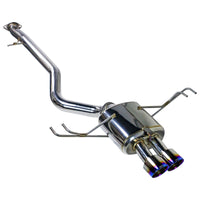 Remark Cat-Back Exhaust Dual Tips Center Exit Burnt Stainless Steel - Toyota GR Corolla GZEA14 23+ (RK-C2076T-05T) - Remark - Revzone