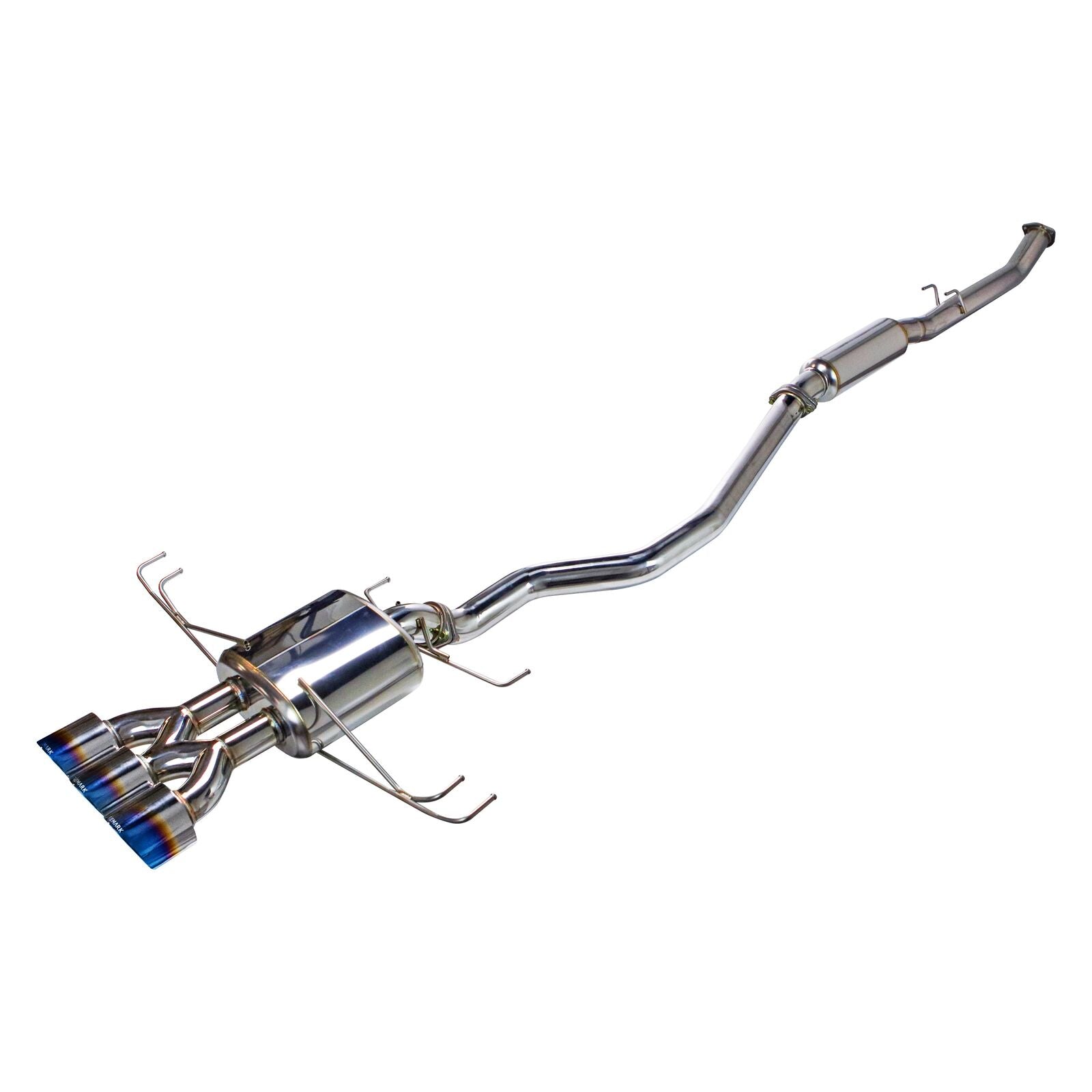 Remark Cat-Back Exhaust Burnt Stainless Tips - Acura Integra Type-S DE5 23+ (RK-C3076A-01T) - Remark - Revzone