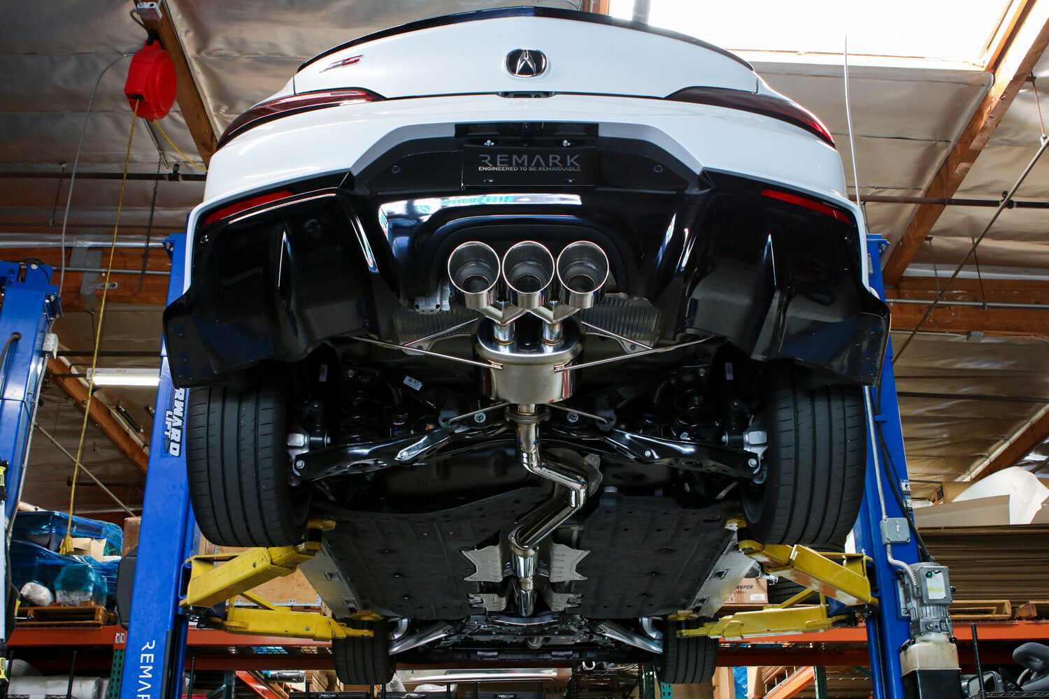 Remark Cat-Back Exhaust Burnt Stainless Tips - Acura Integra Type-S DE5 23+