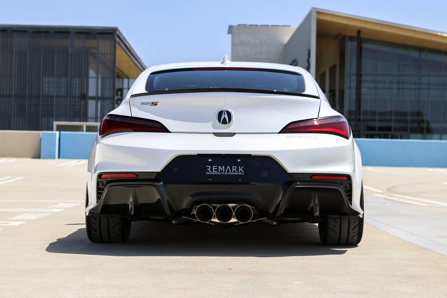 Remark Cat-Back Exhaust Stainless Steel Tips - Acura Integra Type-S DE5 23+