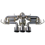 Remark Cat-Back Exhaust Triple Tip W/ Valve + Front Pipe - Honda Civic Type R FL5 23+