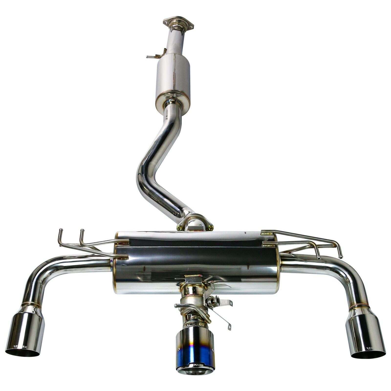 Remark Cat-Back Exhaust Elite Spec Burnt Ti Center Cover - Toyota GR Corolla GZEA14 23+