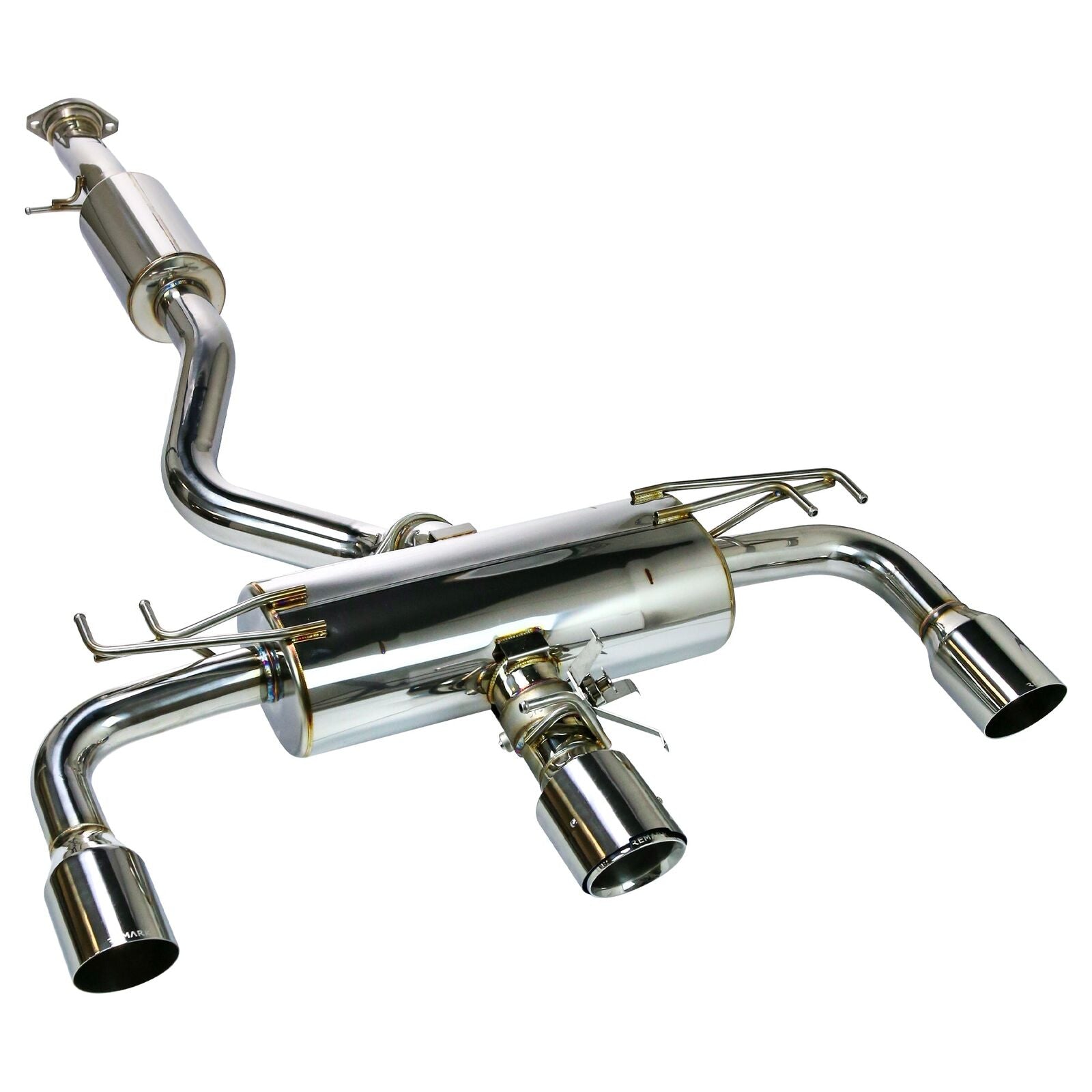 Remark Cat-Back Exhaust Elite Spec Stainless Center Cover - Toyota GR Corolla GZEA14 23+ (RK-C3076T-05S) - Remark - Revzone