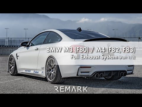 Remark Cat-Back Exhaust Stainless Tip Cover - BMW M3/M4 F80/F82/F83 14-19