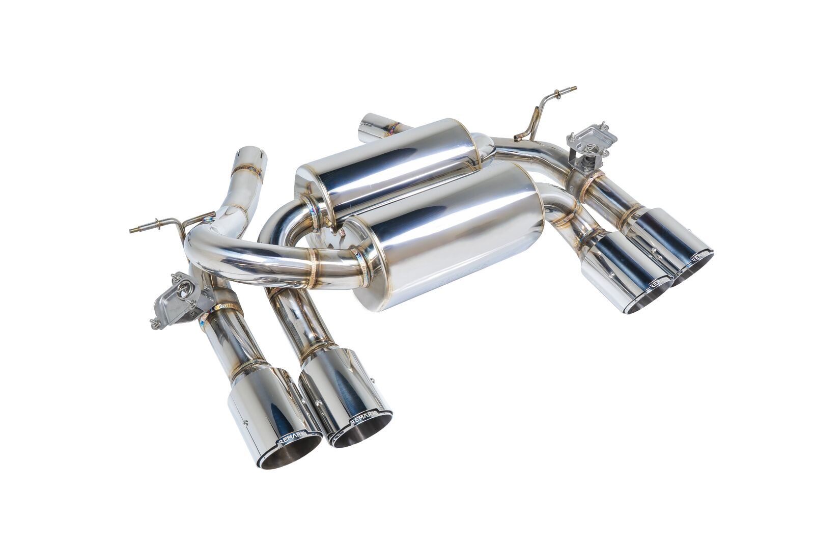 Remark Axle-Back Exhaust Stainless Tip Cover - BMW M3/M4 F80/F82/F83 14-19