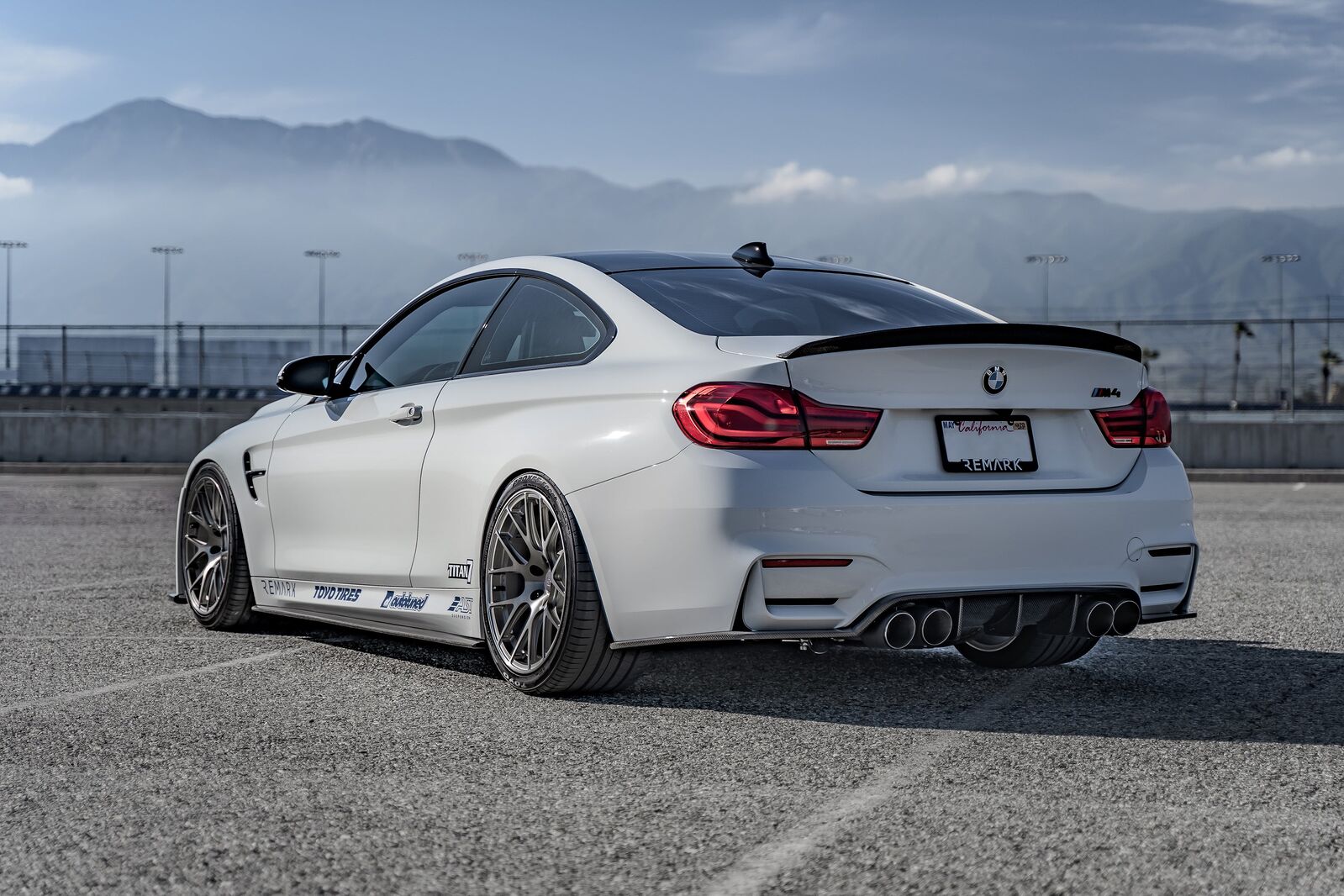 Remark Axle-Back Exhaust Stainless Tip Cover - BMW M3/M4 F80/F82/F83 14-19