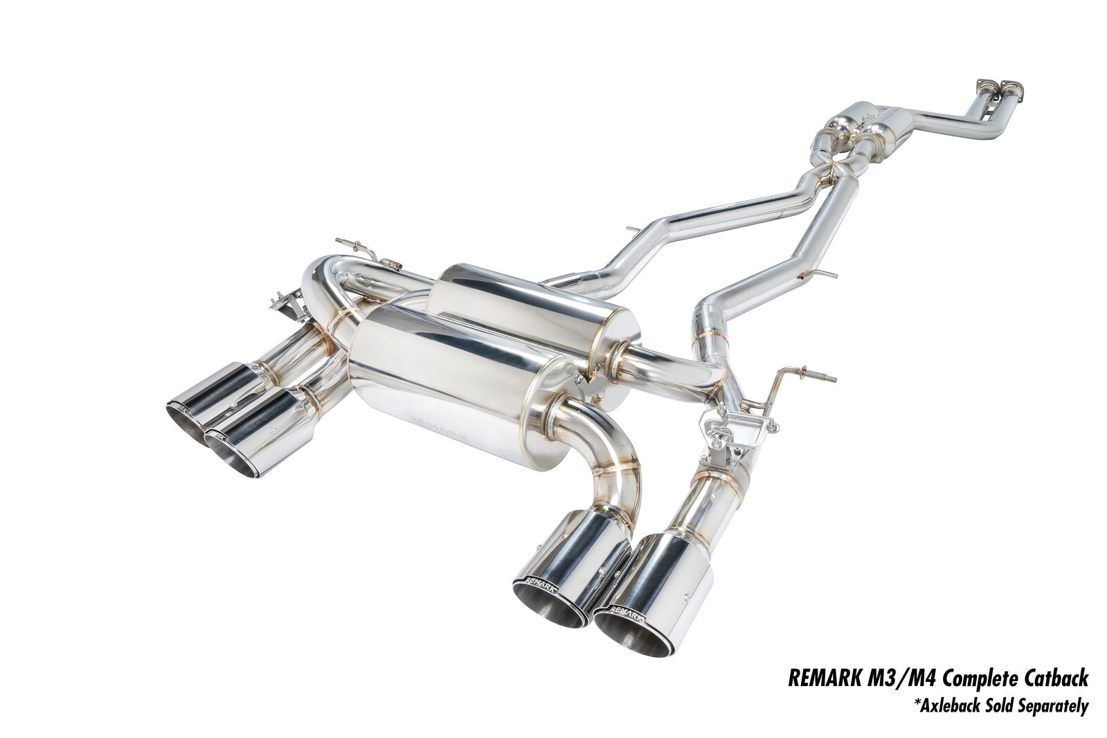 Remark Midpipe Resonated - BMW M3/M4 F80/F82/F83 14-19