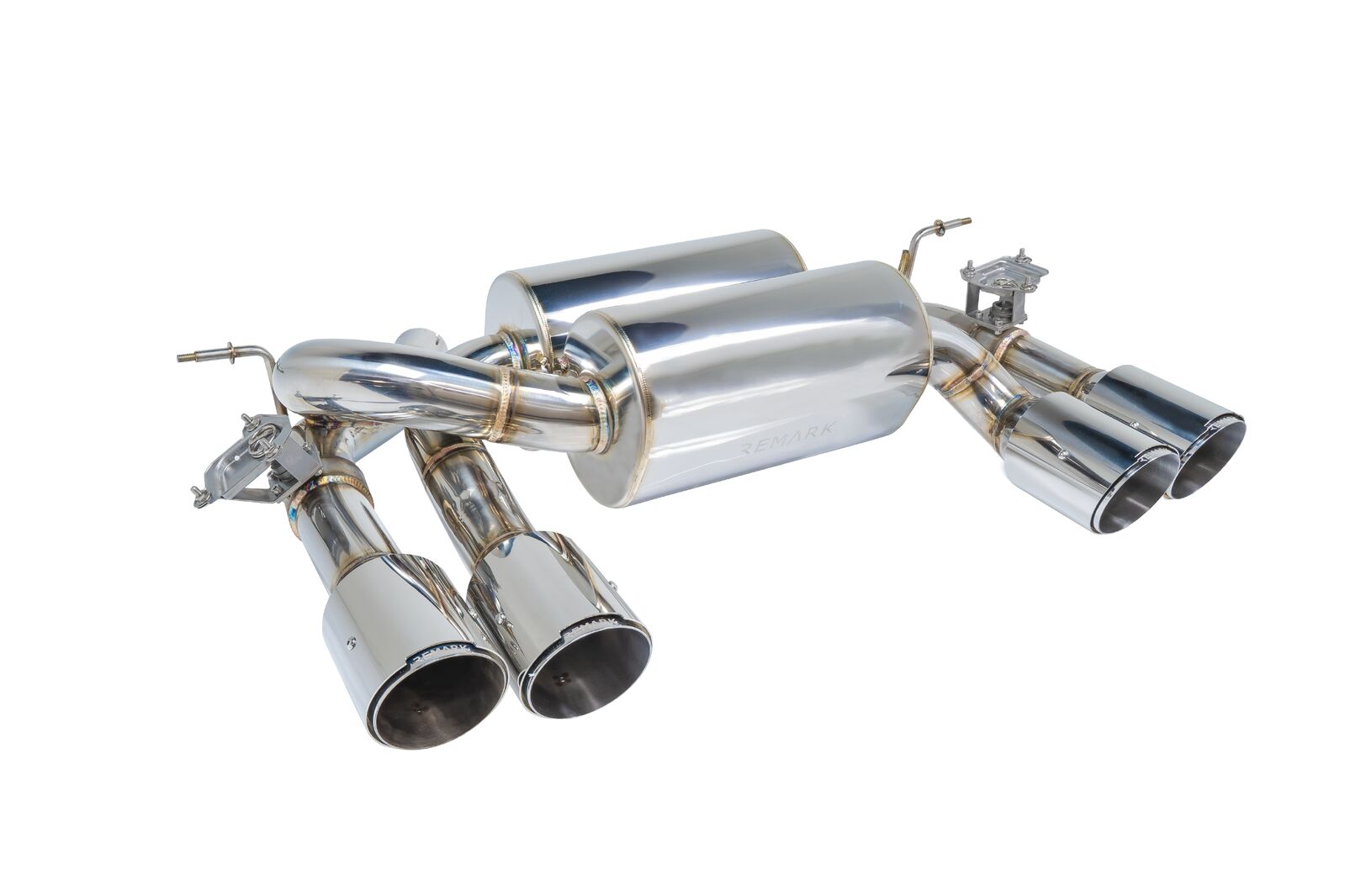 Remark Cat-Back Exhaust Stainless Tip Cover - BMW M3/M4 F80/F82/F83 14-19