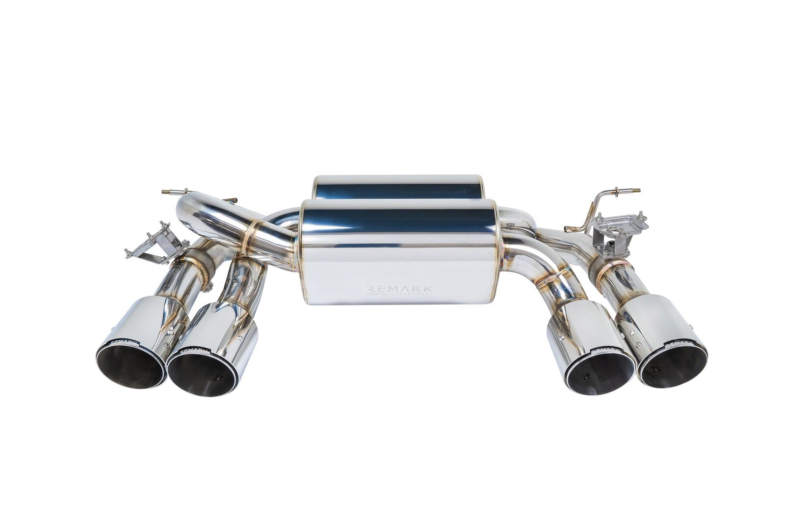 Remark Cat-Back Exhaust Stainless Tip Cover - BMW M3/M4 F80/F82/F83 14-19