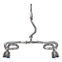 Remark Cat-Back Exhaust Burnt Stainless Tip - Honda Civic Sport Hatchback FL2 22+